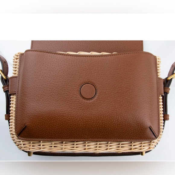 GUCCI Sherry Line Wicker Bag - Picture 9 of 14